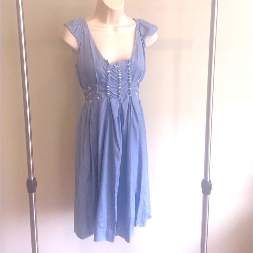 MAX STUDIO Cap Sleeve Cocktail Dress